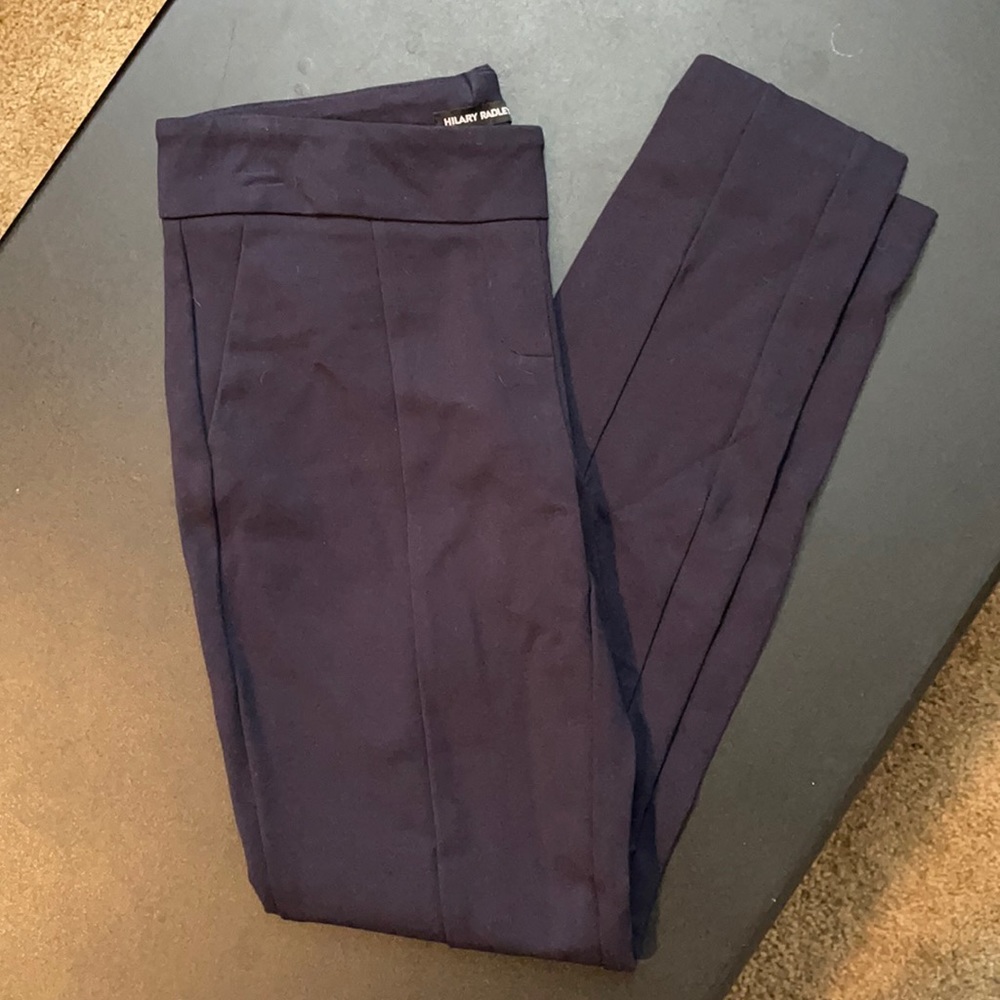 Navy blue dress leggings